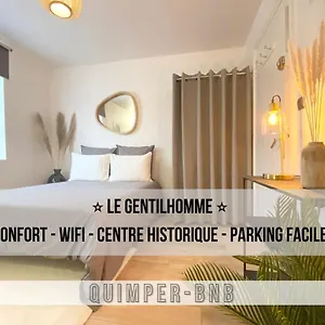 Le Gentilhomme - - Entree Autonome - Plein Centre Historique Quimper